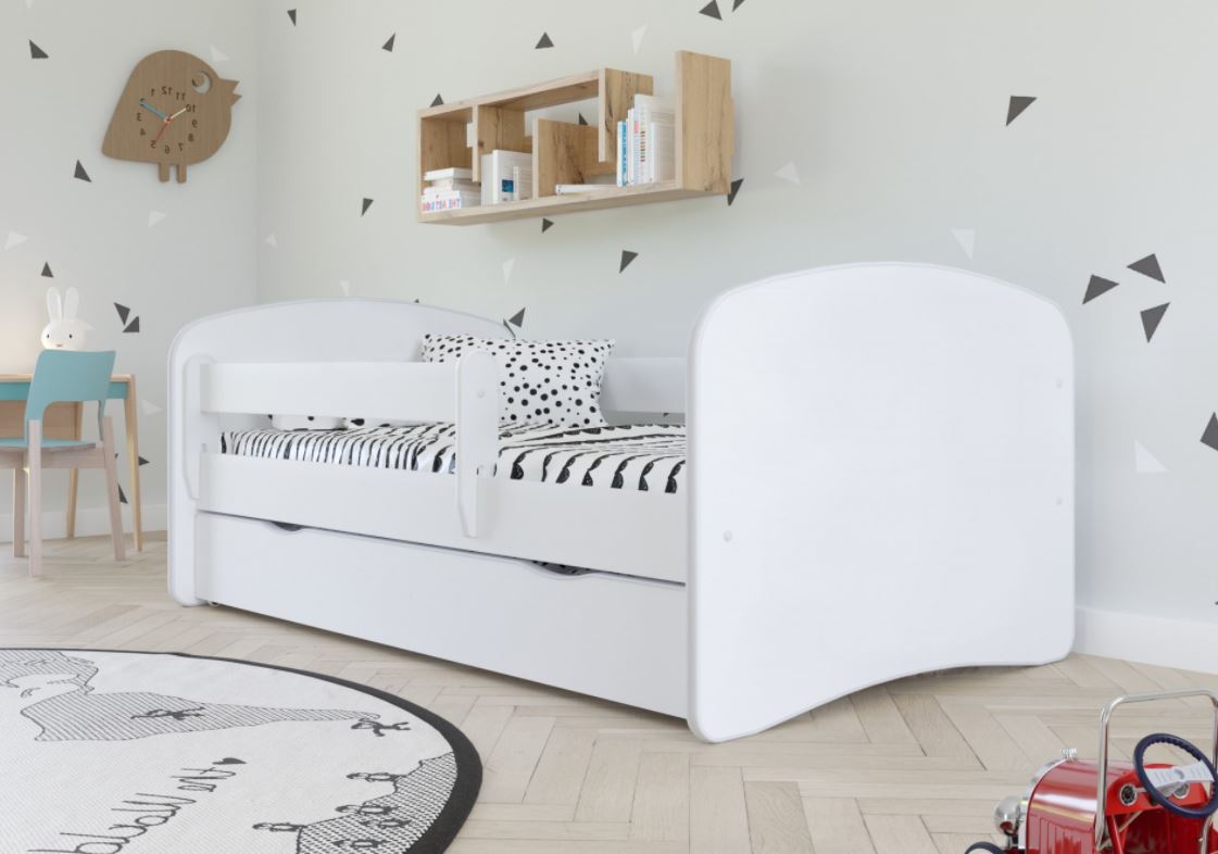 Detská posteľ BABY DREAMS - biela 160x80 cm