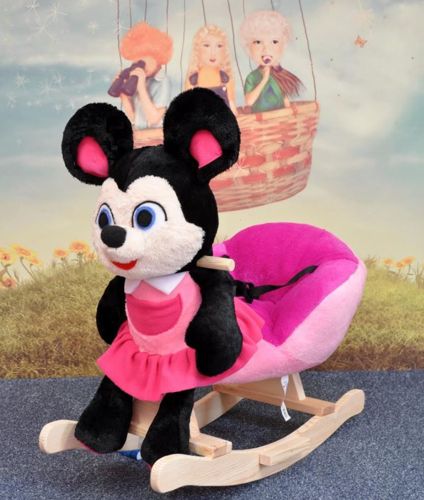 Detské plyšové hojdacie kresielko MAX - MYŠKA MINNIE