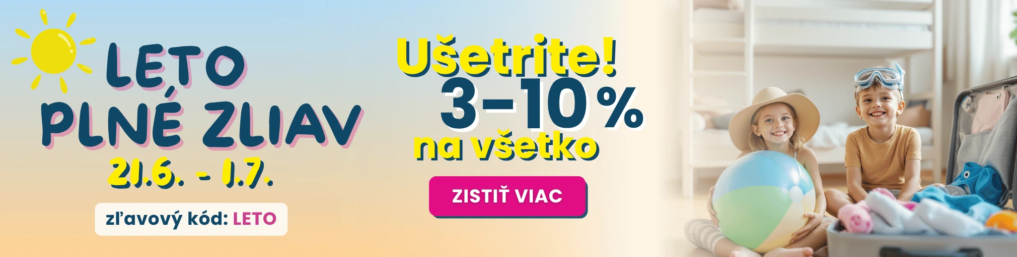 Leto plné zliav | e-shop MAXMAX.sk