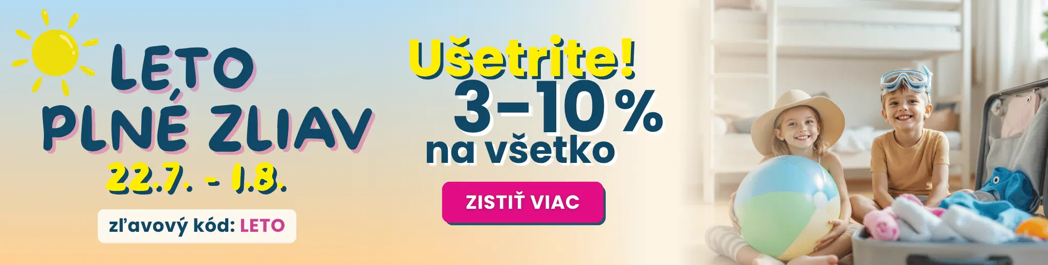 Leto plné zliav na MAXMAX.sk | Nakupujte ešte výhodnejšie