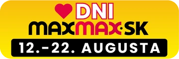Letné DNI MAXMAX | e-shop MAXMAX.sk