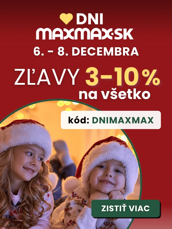 Vianočné DNI MAXMAX.sk | Zľava na celý sortiment!