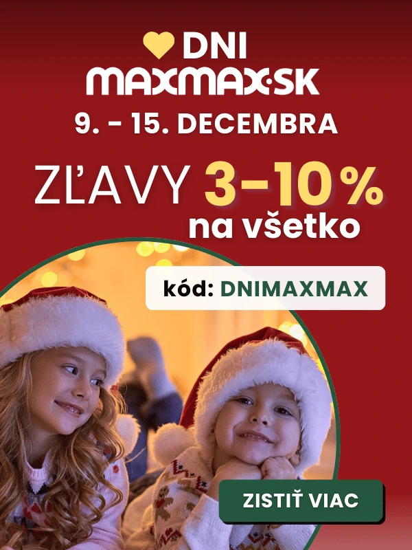 Vianočné DNI MAXMAX.sk | Zľava na celý sortiment!