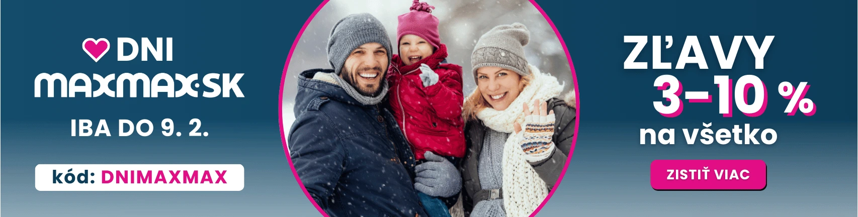 Zľavové DNI MAXMAX.sk | vytvorte si domov, kde sa budete cítiť skvelo