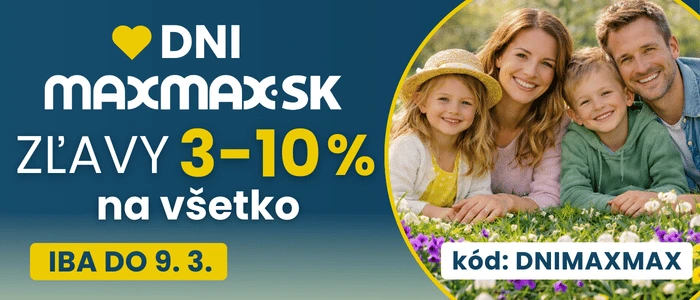 Zľavové DNI MAXMAX.sk | vytvorte si domov, kde sa budete cítiť skvelo