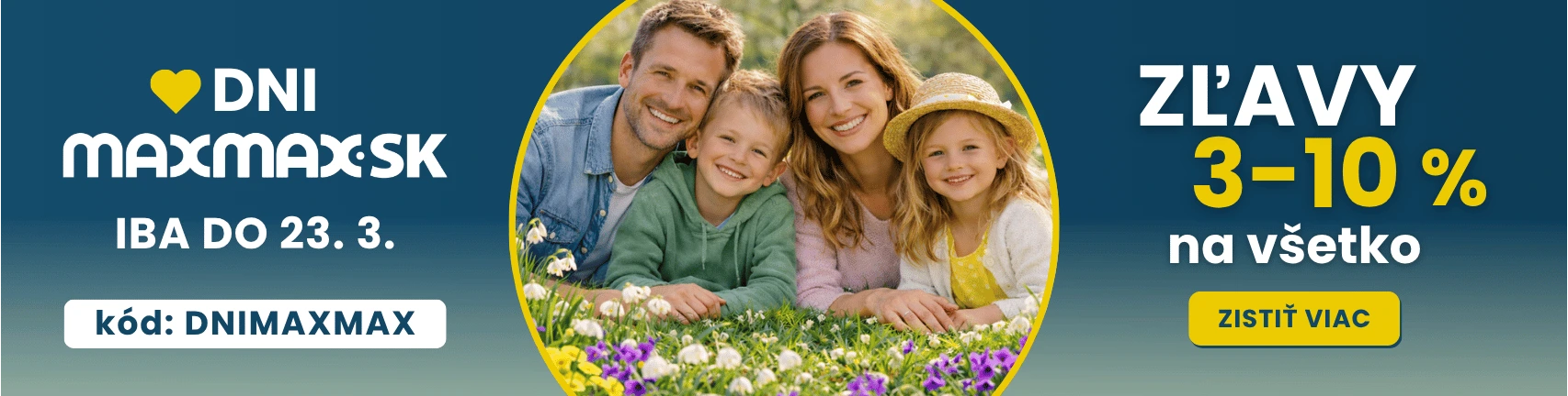 Zľavové DNI MAXMAX.sk | vytvorte si domov, kde sa budete cítiť skvelo