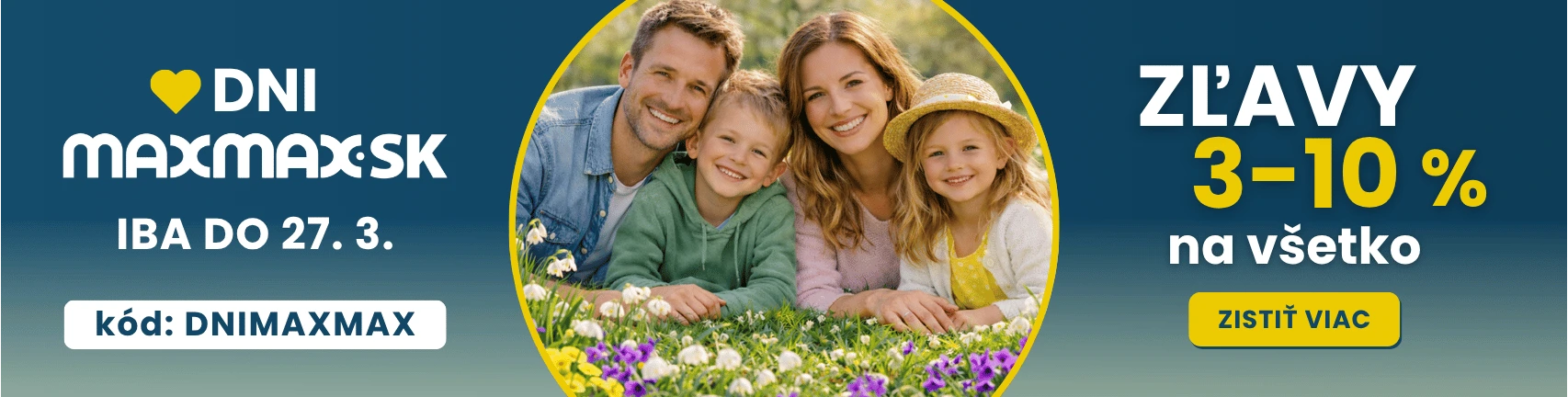 Zľavové DNI MAXMAX.sk | vytvorte si domov, kde sa budete cítiť skvelo
