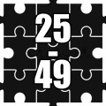 Puzzle 25 - 49 dielikov MAXMAX.sk