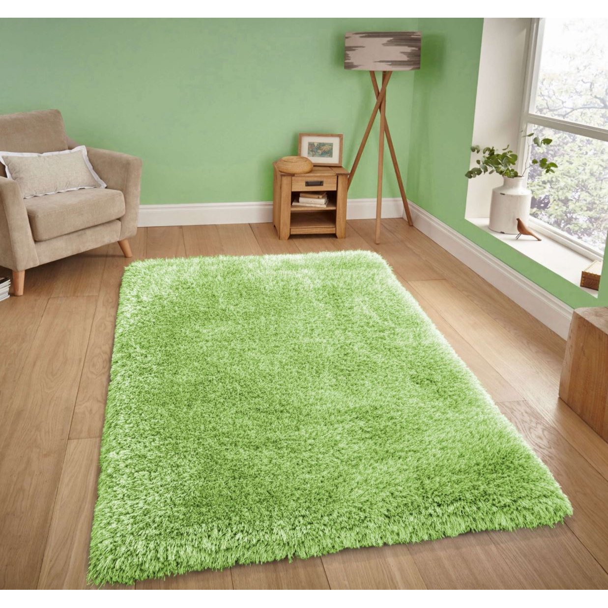 Moderne Kusovy Koberec Shaggy Novo Zeleny E Shop Maxmax Sk