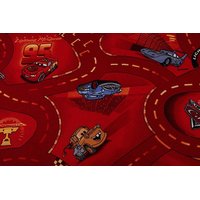 Detský koberec CARS červený