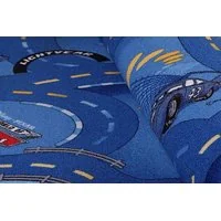 Detský koberec Cars modrý