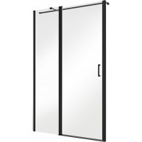 Sprchové dvere EXO-C BLACK bezrámové
