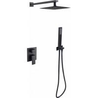 Podomietkový sprchový set SLIM MODERN/VARIUM II Čierna