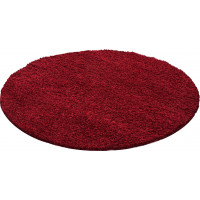 Kusový koberec Dream Shaggy 4000 Red circle