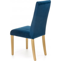 Jedálenská stolička DIAMOL 3 - modrá / dub medový