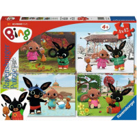 RAVENSBURGER Puzzle Bing 4x42 dielikov