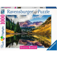 RAVENSBURGER Puzzle Dych vyrážajúce hory: Aspen, Colorado 1000 dielikov