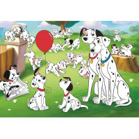 CLEMENTONI Puzzle Disney: 101 Dalmatíncov MAXI 24 dielikov