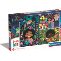 CLEMENTONI Puzzle Disney: Encanto 3x48 dielikov