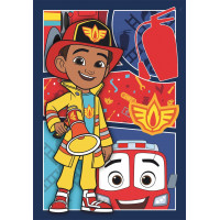 CLEMENTONI Puzzle Firebuds 3x48 dielikov