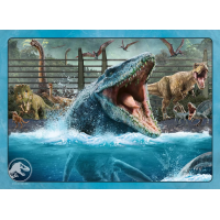RAVENSBURGER Puzzle Jurský svet 4x100 dielikov