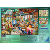 RAVENSBURGER Puzzle Knižný klub Turn the Page 1000 dielikov