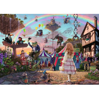 RAVENSBURGER Puzzle Kúzelný cirkus 1000 dielikov