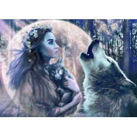 RAVENSBURGER Puzzle Kúzlo mesačného svitu 1000 dielikov