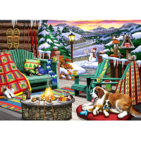RAVENSBURGER Puzzle Po dlhom dni 1000 dielikov