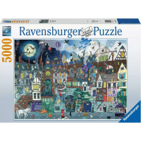 RAVENSBURGER Puzzle Fantastická ulica 5000 dielikov