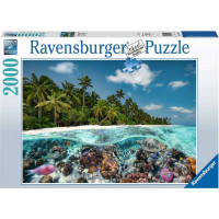 RAVENSBURGER Puzzle Potápanie na Maledivách 2000 dielikov