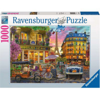 RAVENSBURGER Puzzle Ranný Paríž 1000 dielikov
