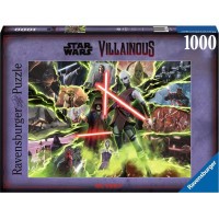 RAVENSBURGER Puzzle Star Wars Záporáci: Asajj Ventress 1000 dielikov