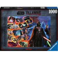 RAVENSBURGER Puzzle Star Wars Záporáci: Darth Vader 1000 dielikov