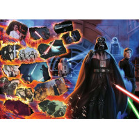 RAVENSBURGER Puzzle Star Wars Záporáci: Darth Vader 1000 dielikov