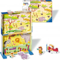 RAVENSBURGER Puzzle&Play: Safari 2x24 dielikov