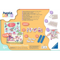 RAVENSBURGER Puzzle&Play: Kráľovská party 2x24 dielikov