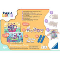 RAVENSBURGER Puzzle&Play: Krajina na obzore 2x24 dielikov
