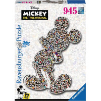 RAVENSBURGER Tvarové puzzle Mickey Mouse 945 dielikov