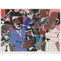 GALISON Obojstranné puzzle Romare Bearden x DreamYard 500 dielikov