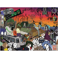 GALISON Obojstranné puzzle Romare Bearden x DreamYard 500 dielikov