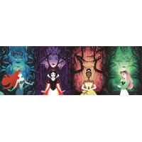 CLEMENTONI Panoramatické puzzle Disney princeznej 1000 dielikov