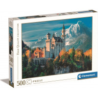 CLEMENTONI Puzzle Hrad Neuschwanstein 500 dielikov