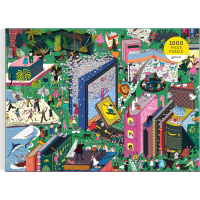 GALISON Puzzle Knižný svet 1000 dielikov