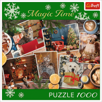 TREFL Puzzle Kúzelný vianočný čas 1000 dielikov