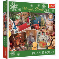 TREFL Puzzle Kúzelný vianočný čas 1000 dielikov