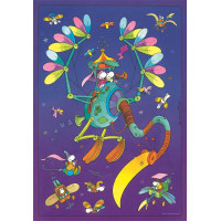 CLEMENTONI Puzzle Mordillo: Cesta 500 dielikov