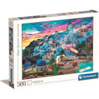 CLEMENTONI Puzzle Pohľad na Santorini 500 dielikov
