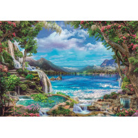 CLEMENTONI Puzzle Raj na zemi 2000 dielikov