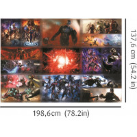 TREFL Puzzle UFT Marvel: Ultimátna zbierka 13500 dielikov